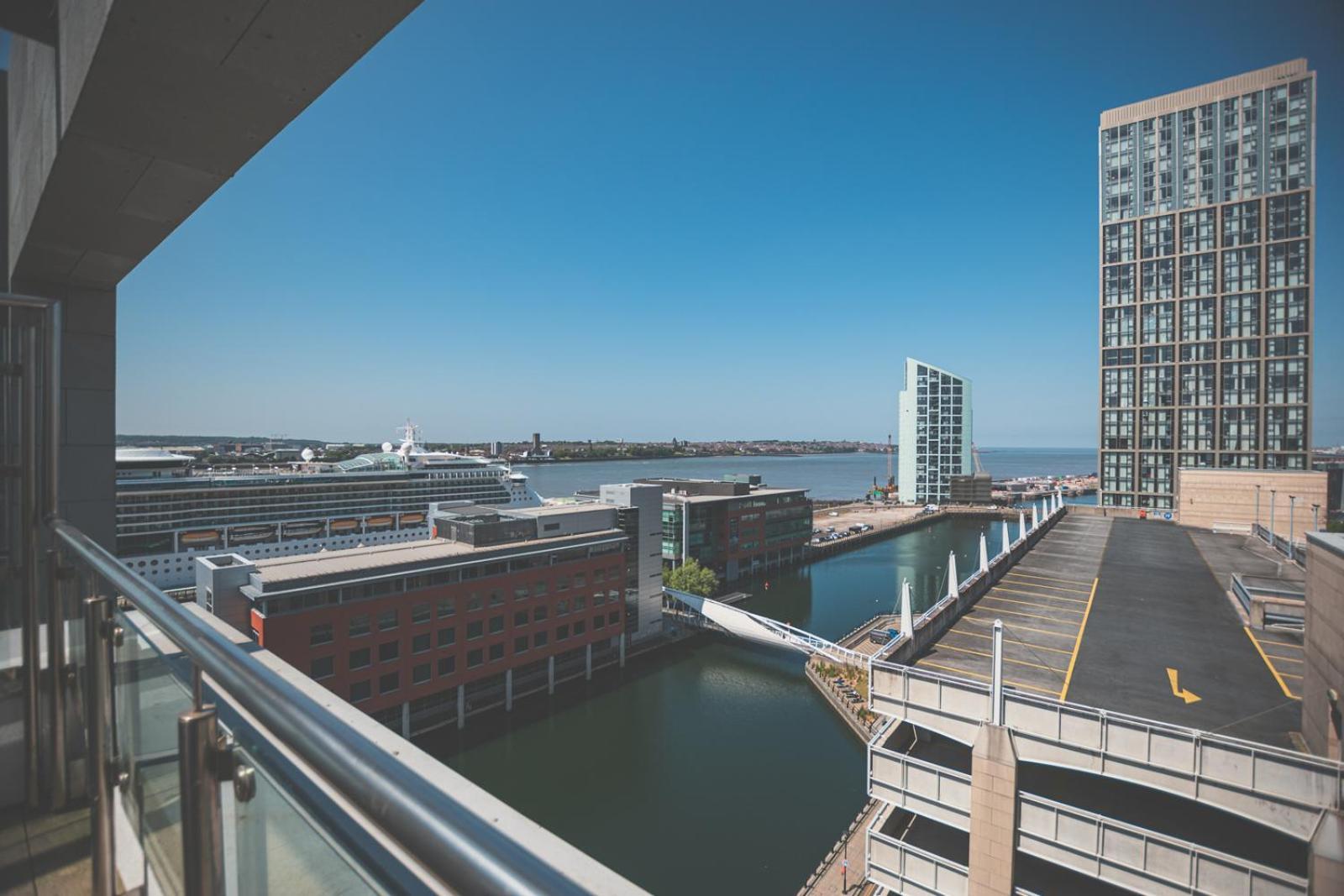 Penthouse River View! Wow Liverpool Eksteriør bilde