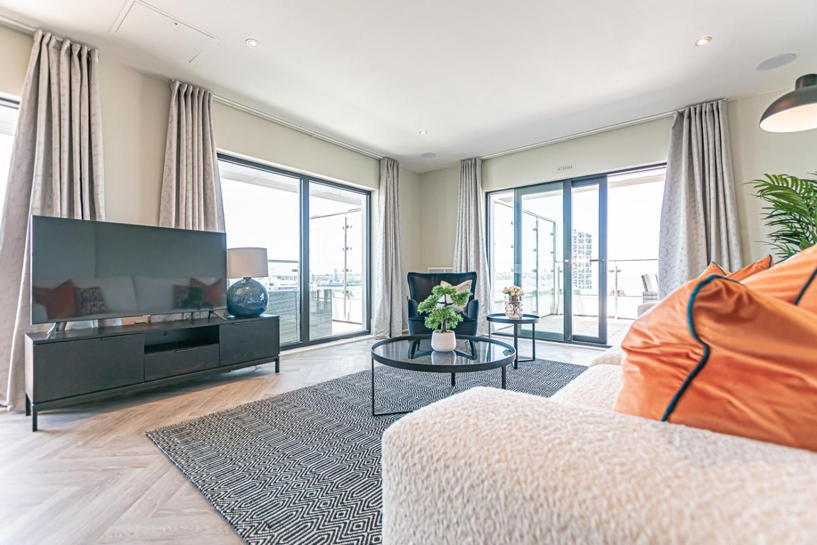 Penthouse River View! Wow Liverpool Eksteriør bilde